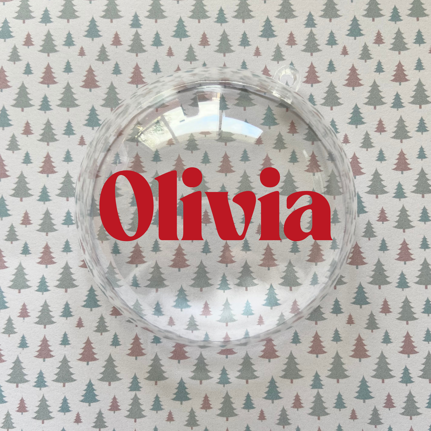 Christmas Fillable Ornaments