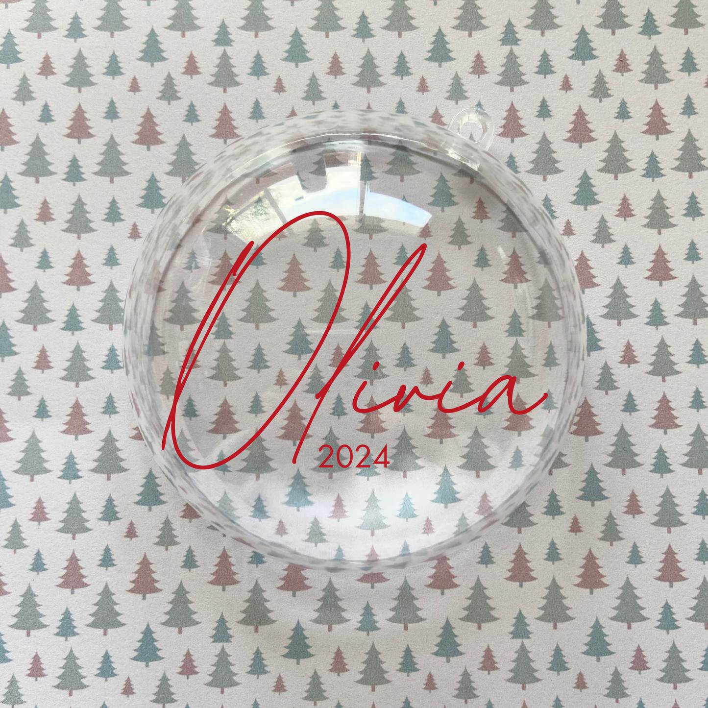 Christmas Fillable Ornaments