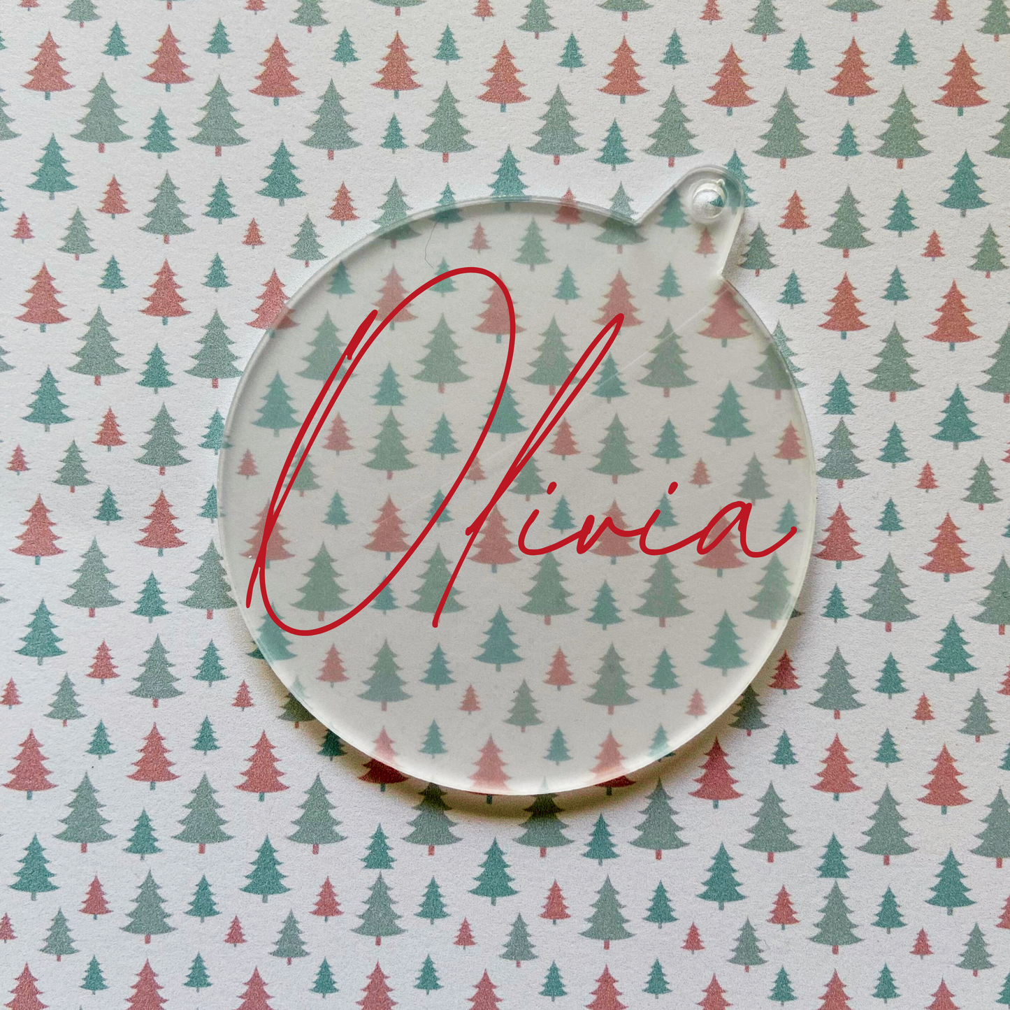 Christmas Ornaments - Clear