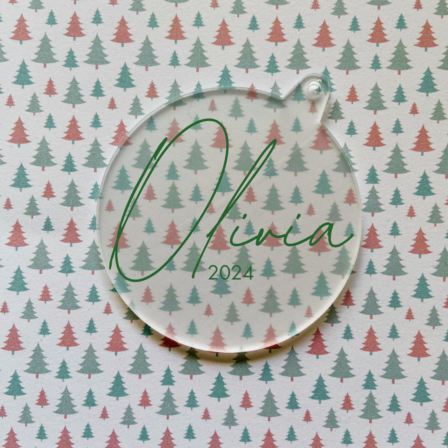 Christmas Ornaments - Clear