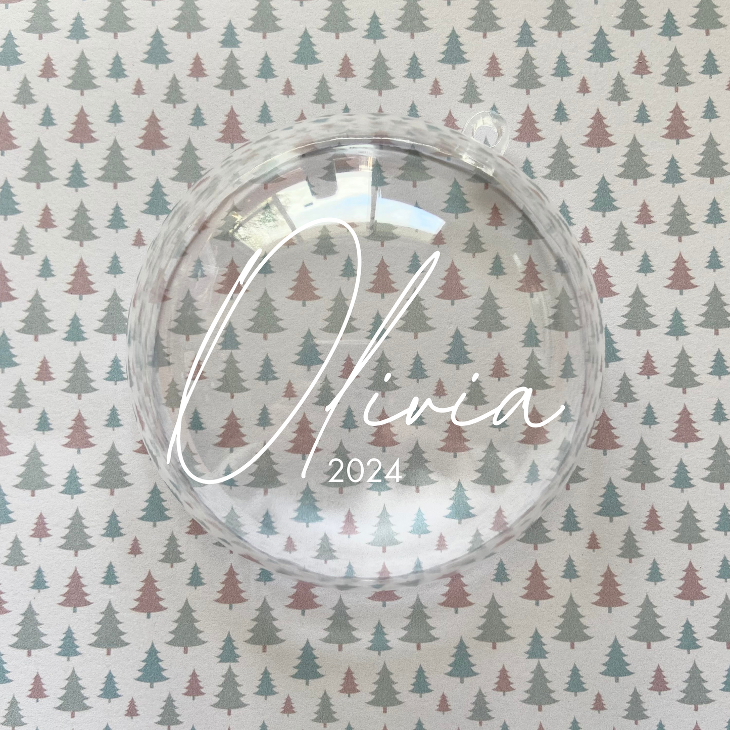 Christmas Fillable Ornaments