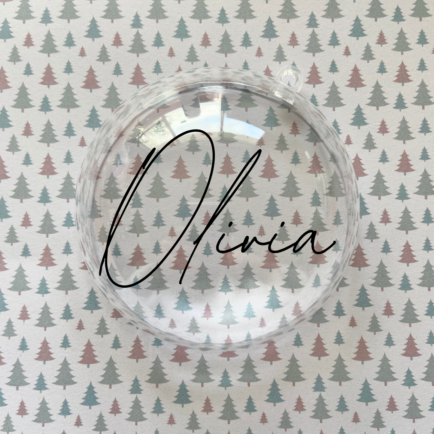 Christmas Fillable Ornaments