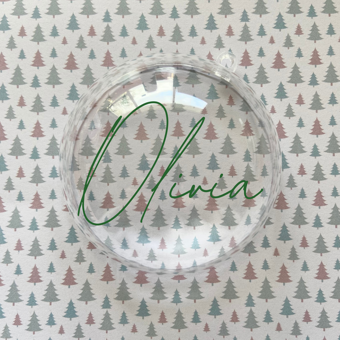 Christmas Fillable Ornaments