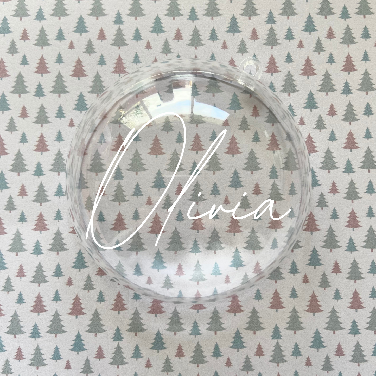 Christmas Fillable Ornaments