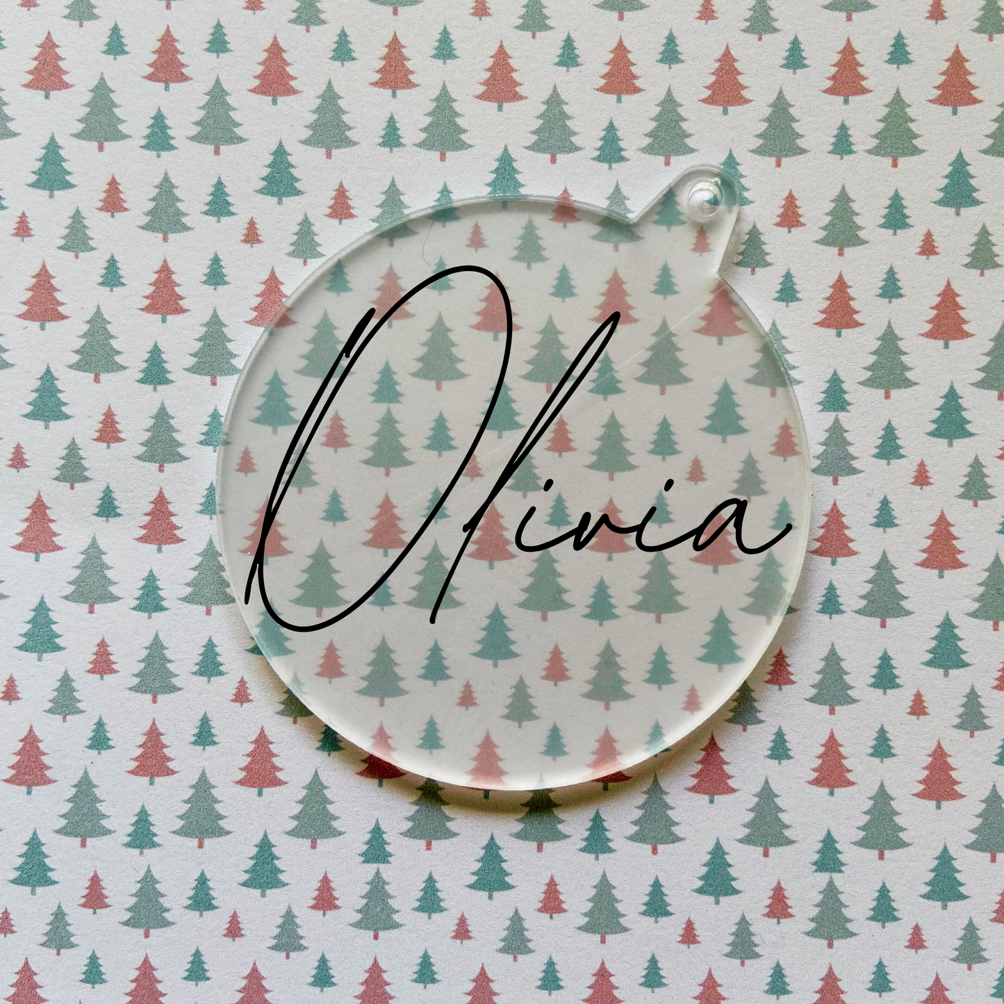 Christmas Ornaments - Clear