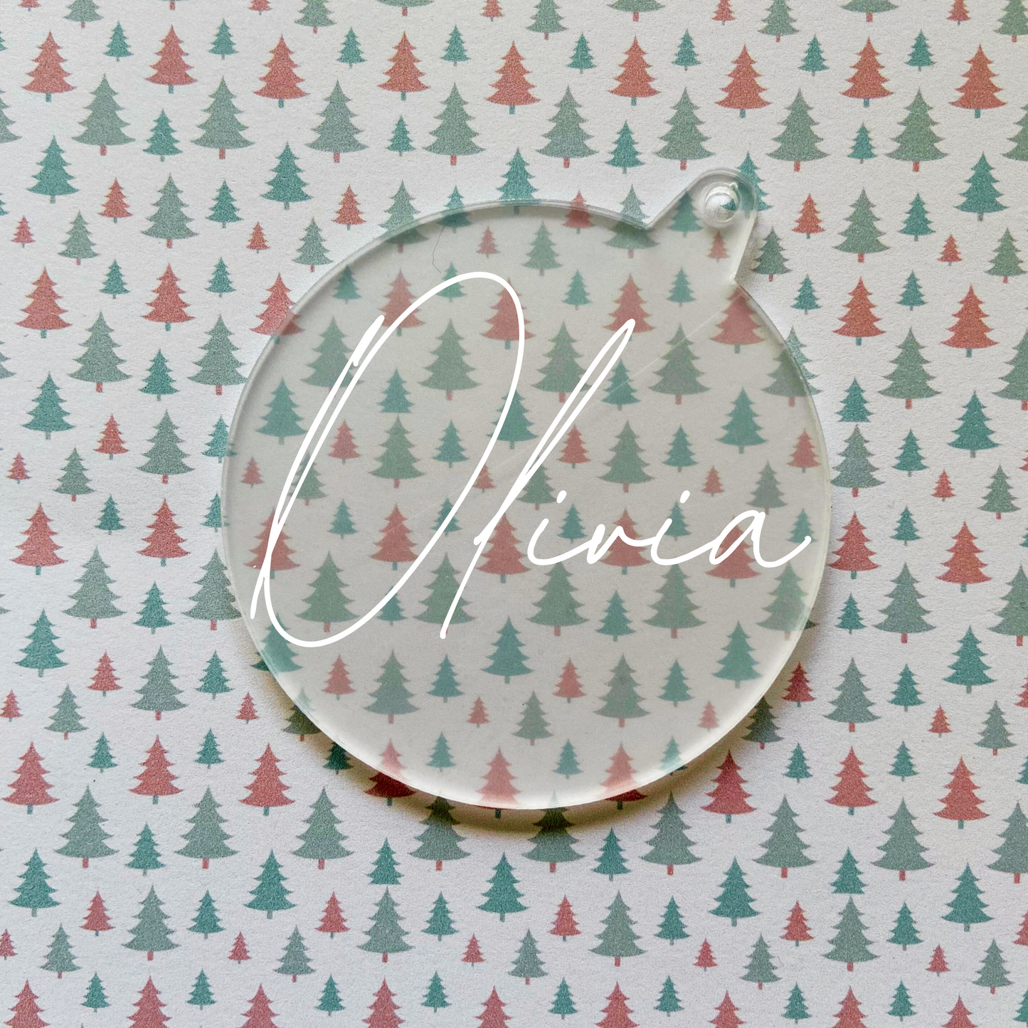 Christmas Ornaments - Clear