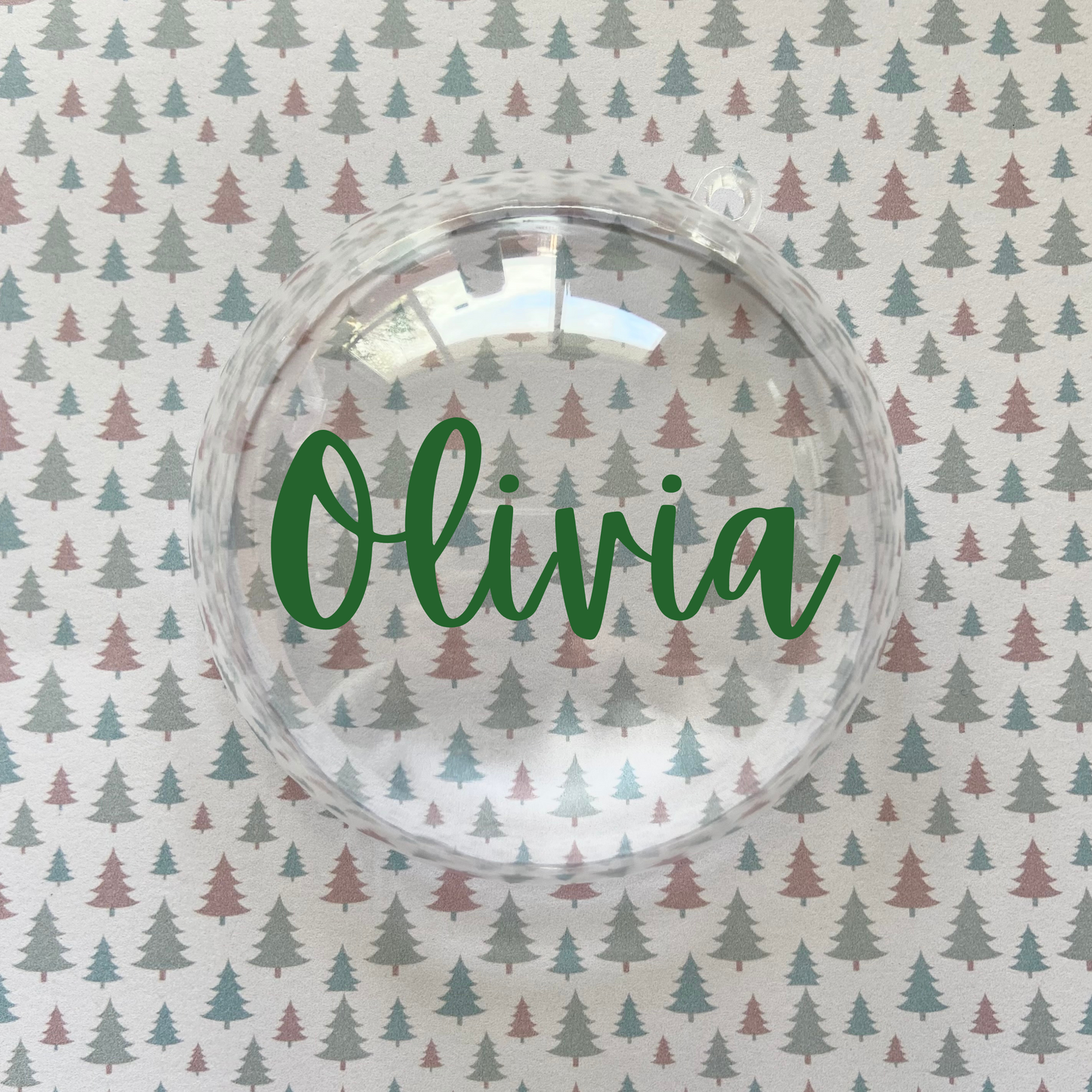 Christmas Fillable Ornaments