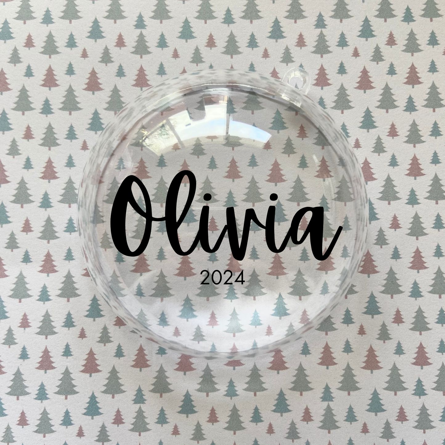 Christmas Fillable Ornaments