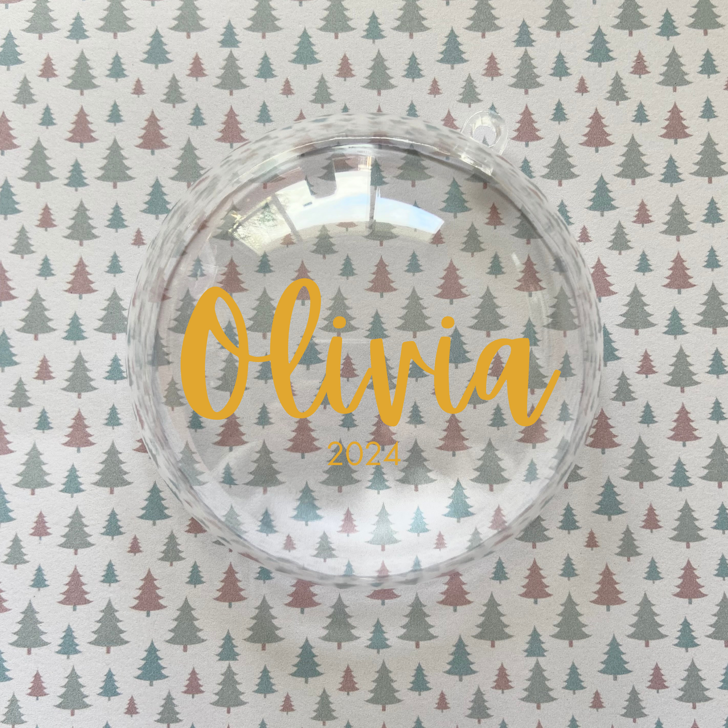 Christmas Fillable Ornaments