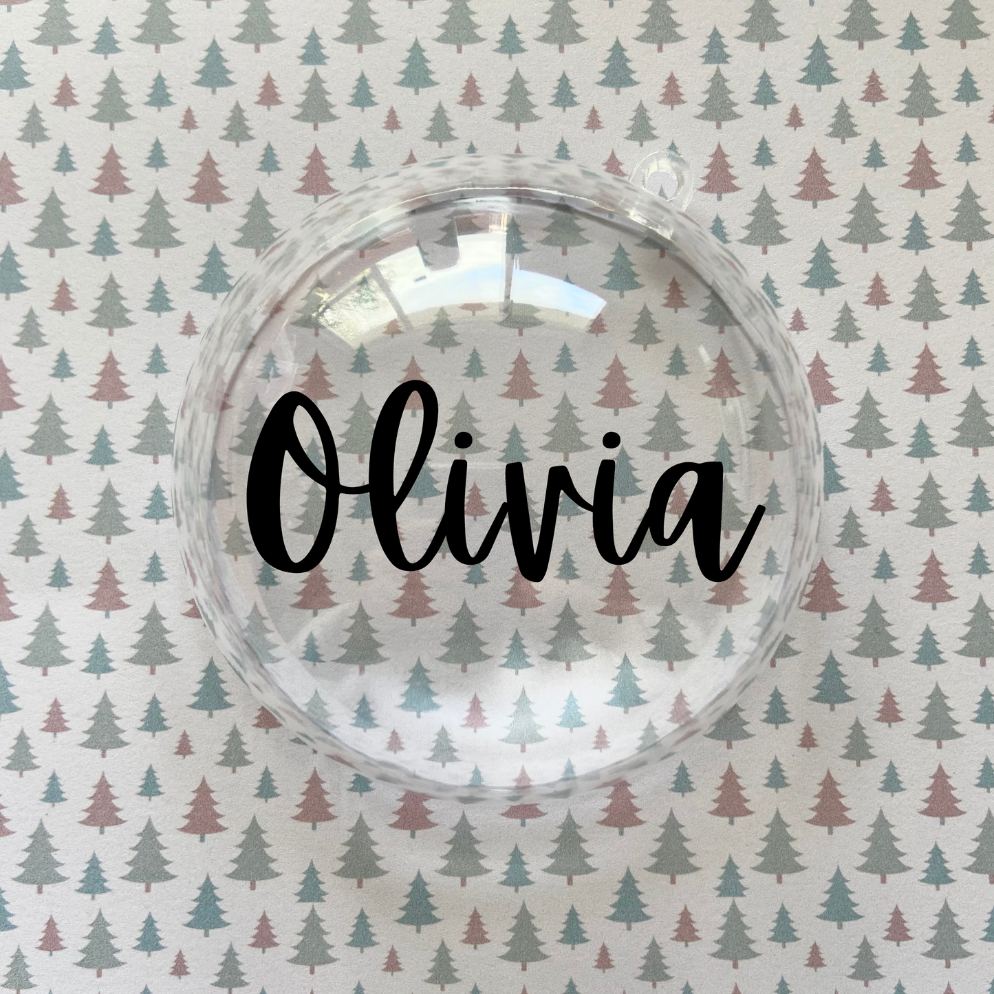 Christmas Fillable Ornaments