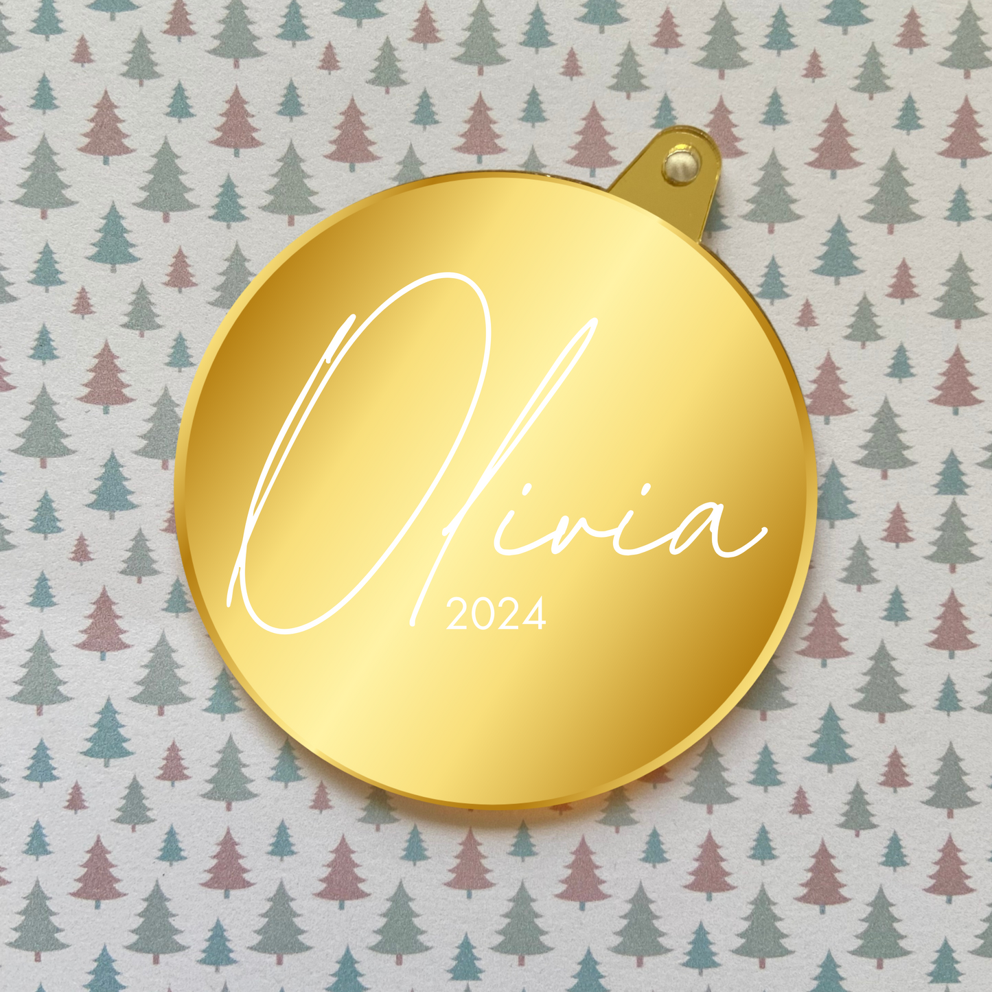 Christmas Ornaments - Gold